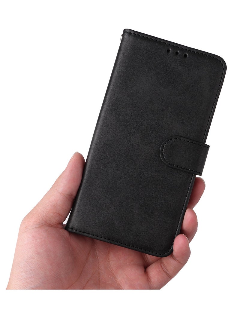 غطاء حماية جلدي لهاتف Samsung Galaxy A56 5G باللون الأسود - Image 4