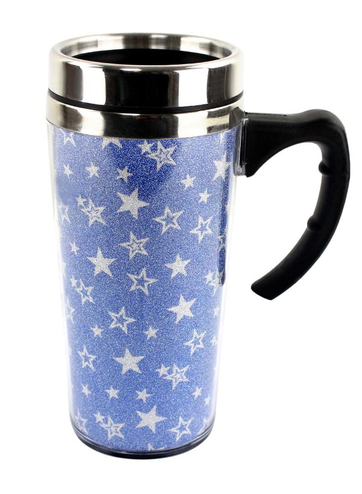 Home Smart Home Smart Reusable Travel Mug with Airtight Lid Insulated Tumbler Printed Mug for Travel Home Office or Any Outdoor Activity  - Image 2