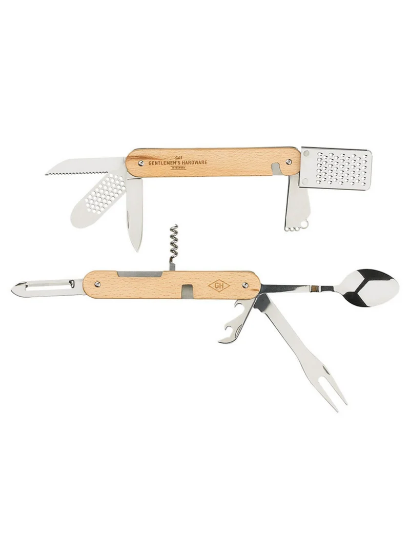 GENTLEMEN'S HARDWARE Kitchen Multi-Tool Brown/Silver