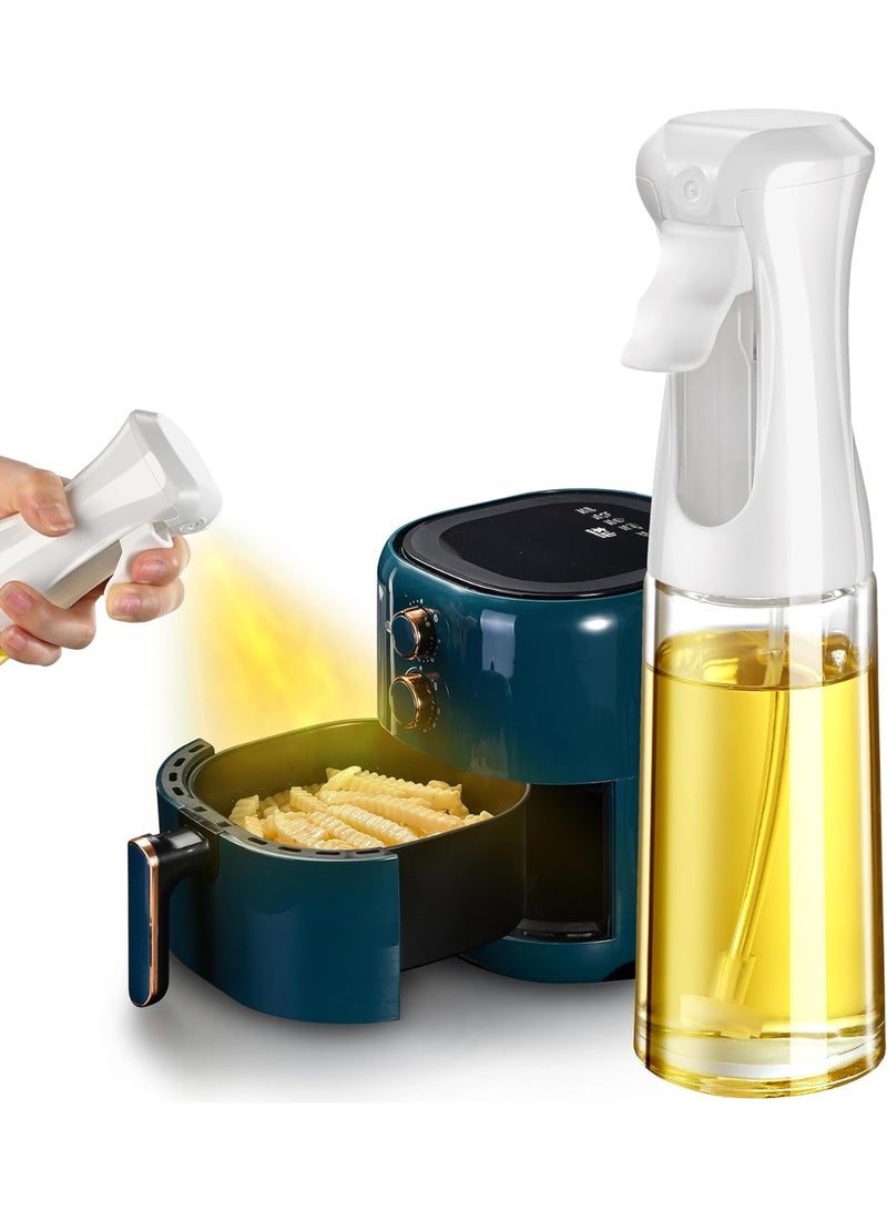 Premium  Olive Oil Sprayer Mister with Precise Oil Flow Control – Clear Glass, Lightweight & Leak-Proof  Cooking Oil Dispenser for Air Fryer, Grilling, Baking, Roasting, Salad Dressing, and Everyday Kitchen Use - Image 1