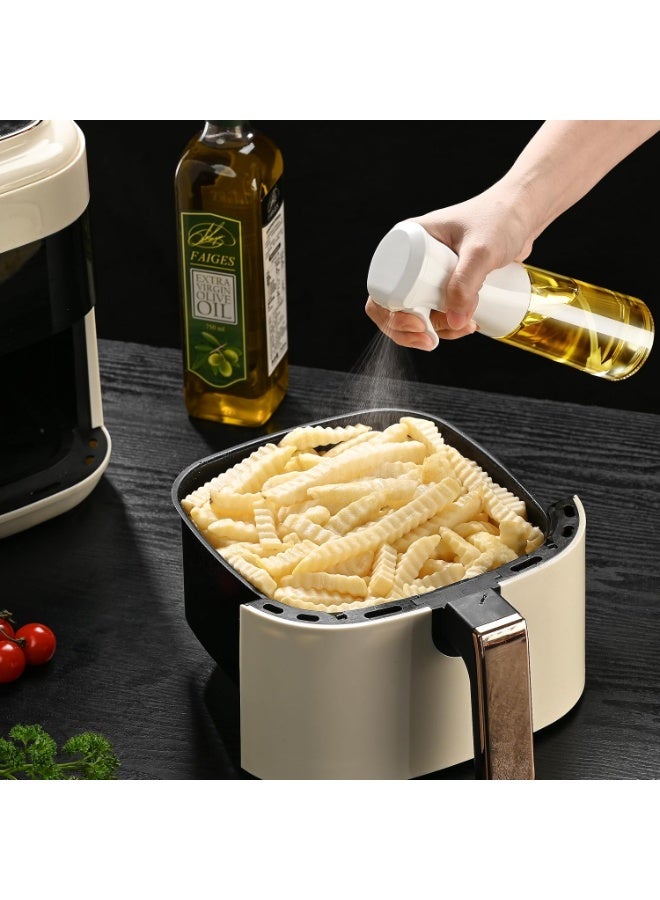 Premium  Olive Oil Sprayer Mister with Precise Oil Flow Control – Clear Glass, Lightweight & Leak-Proof  Cooking Oil Dispenser for Air Fryer, Grilling, Baking, Roasting, Salad Dressing, and Everyday Kitchen Use - Image 5