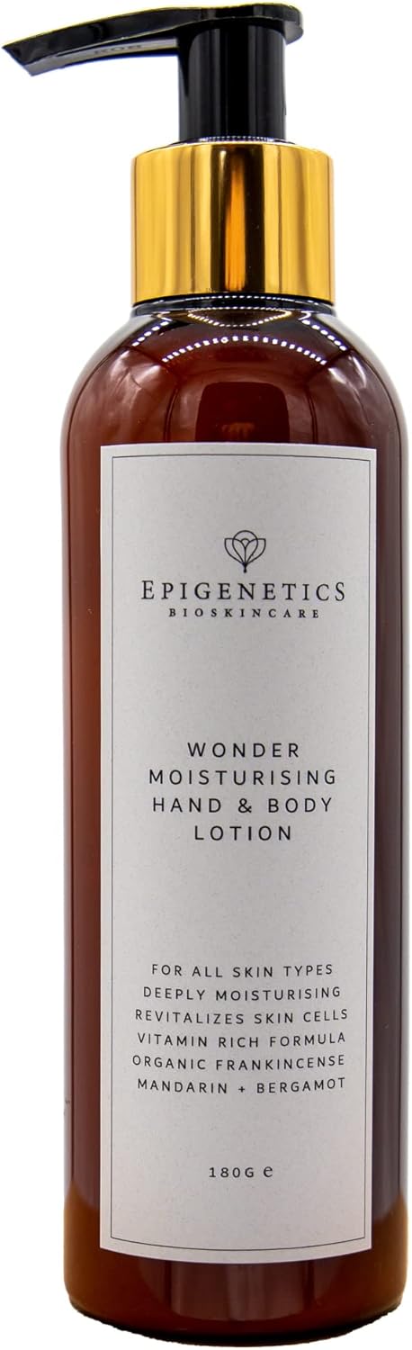 Wonder Moisturising Hand Body Lotion 180g Vitamin Rich Formula Organic Oils Naturally Moisturise Nourish Protect Your Skin UK Made