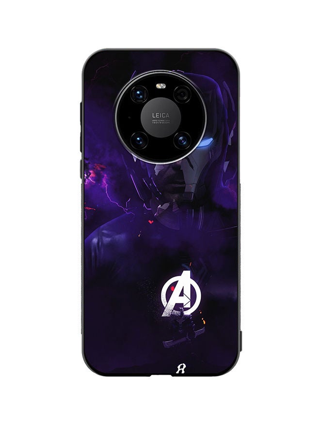 VR CREATIVE Protective Case Cover For Huawei Mate 40 Iron Man Avenger Design Multicolour - Image 1
