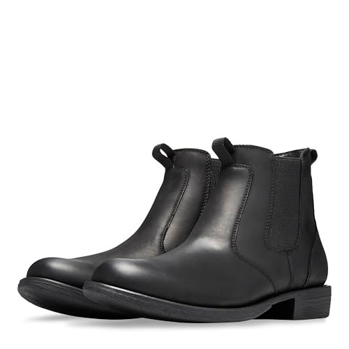 EASTLAND حذاء تشيلسي مزدوج يومي للرجال من إيستلاند، أسود، 8.5 أمريكي - Image 3