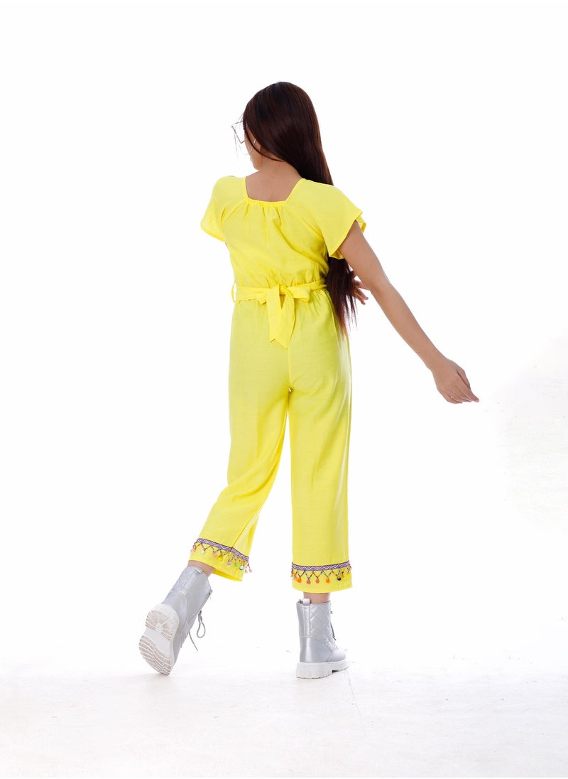 BEBO - Girls Summer Jumpsuit - Image 1