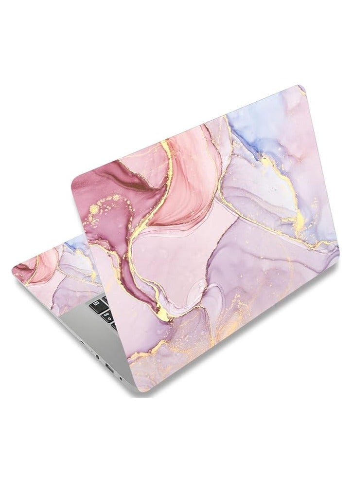 Today Idea 12.1 13 13.3 14 15.4 15.6 Inches Laptop Skin Sticker Decal Universal Netbook Skin Sticker Reusable Notebook Art Decal Protector Cover Decal by (Colorful Marble) - Image 1