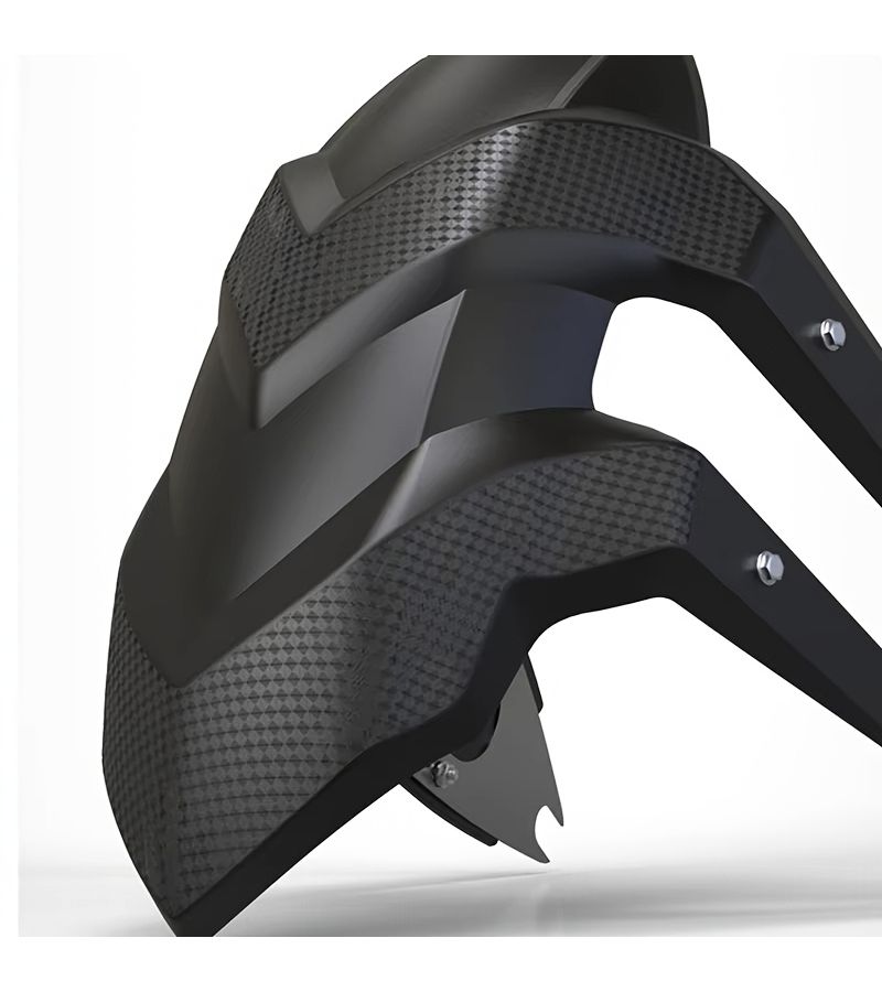 Motorcycle Rear Wheel Mudguard Black Prevent Mud Splatter Suitable Front Wheel Protection - Image 5
