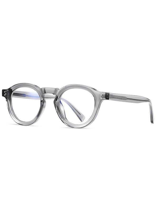 نيبمينينت Cold Tea Vintage Glasses Thick Ert Cp Imitation Plate Frame Decoration Classic Flat Mirror Korean Black 2090 