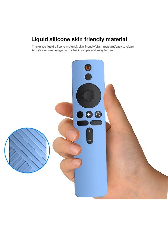 O Ozone Silicone Remote Control Protective Cover for Xiaomi Mi Box S/4X Mi TV Stick Smart Tv Box Controller Remote Skin Sleeve Shockproof Protector- Black  - Image 4