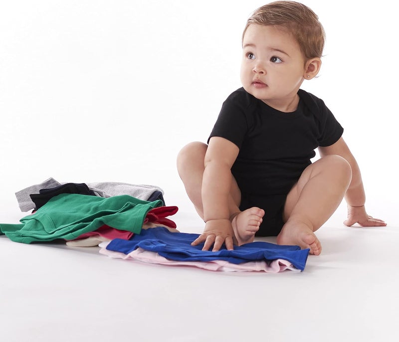 Gerber unisex-baby 5 Pack Onesies Multi-packs Bundle Interlock 180 Gsm Shirt (pack of 5) - Image 4