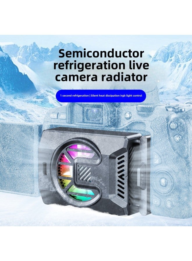 Loquat Semiconductor Camera Radiator Is Suitable For sony Fuji Canon Micro SLR Camera Live Cooling Cooling Fan-Color:Semiconductor Refrigeration Camera Radiator 【black 273】 - Image 2