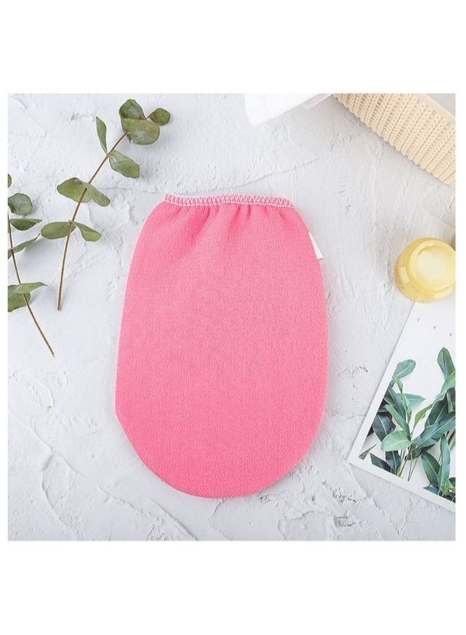 كلوف قفاز استحمام لتقشير البشرة وردي - Image 2