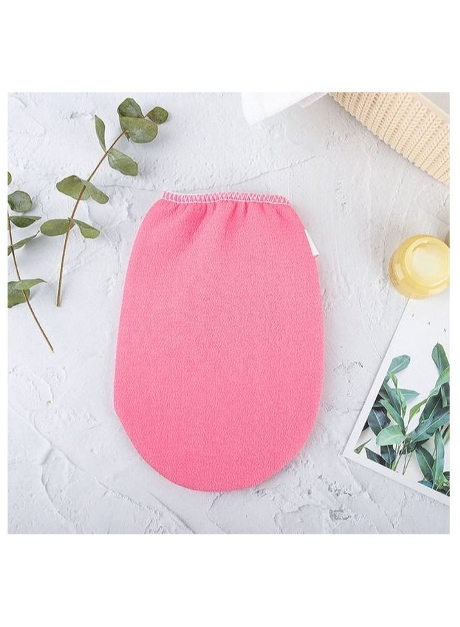 كلوف قفاز استحمام لتقشير البشرة وردي - Image 5