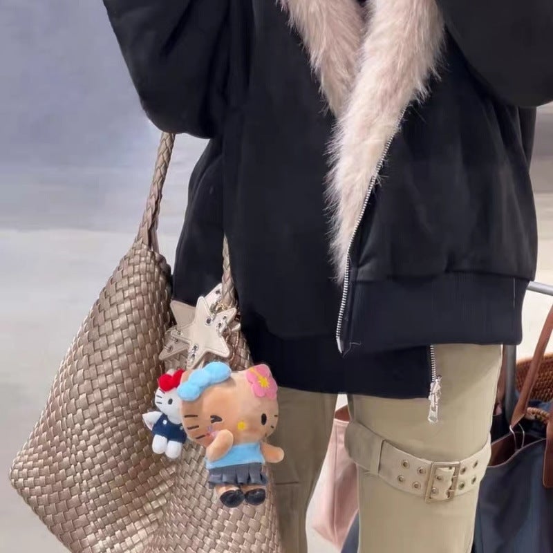 Women'S High-End Niche Design Large-Capacity Tote Bag Casual Lazy Style Single Shoulder Handheld Armpit Bag - Image 3