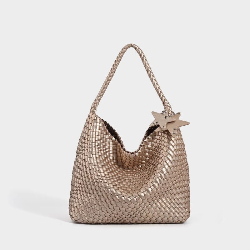 Women'S High-End Niche Design Large-Capacity Tote Bag Casual Lazy Style Single Shoulder Handheld Armpit Bag - Image 5