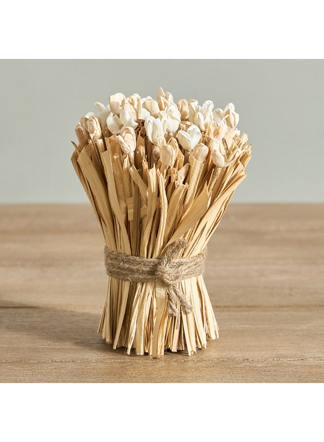 Home Box Miley Hand Tied Harvest Bunch with Sola Flower 18 cm  - Image 1