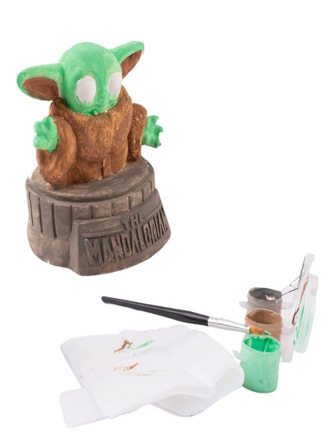 Innovative Designs Star Wars Mandalorian Baby Yoda Paint Your Own Figurines Arts and Crafts Set for Boys and Girls - Image 4