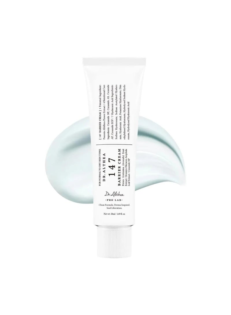 دي آر.ألثيا كريم دكتور ألثيا 147 بارير مرطب عميق وفعال لحماية حاجز البشرة 50 مل - Image 1