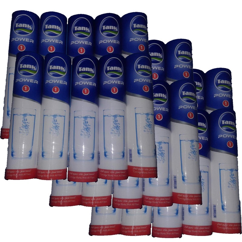 Tank 50-Piece Water Filter Replacement Cartridge