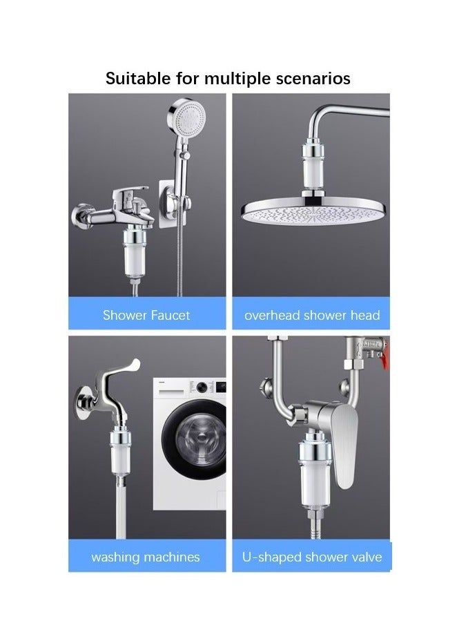 Kinnexa Tech Advanced Shower Filter System - Removes Chlorine & Fluorine, Protects Skin & Hair - Image 2
