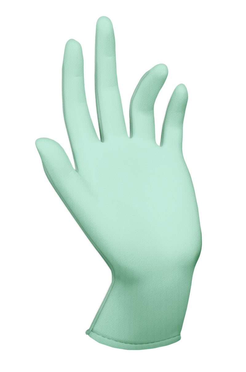 Malcolm's Miracle Moisturizing Gloves Made in The USA Green (Medium) - Image 1