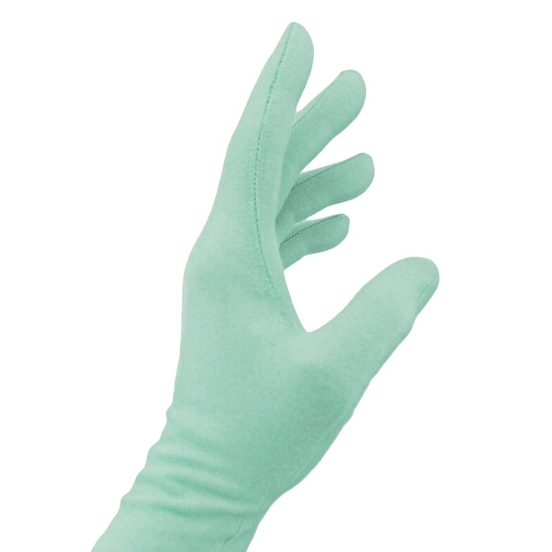 Malcolm's Miracle Moisturizing Gloves Made in The USA Green (Medium) - Image 2