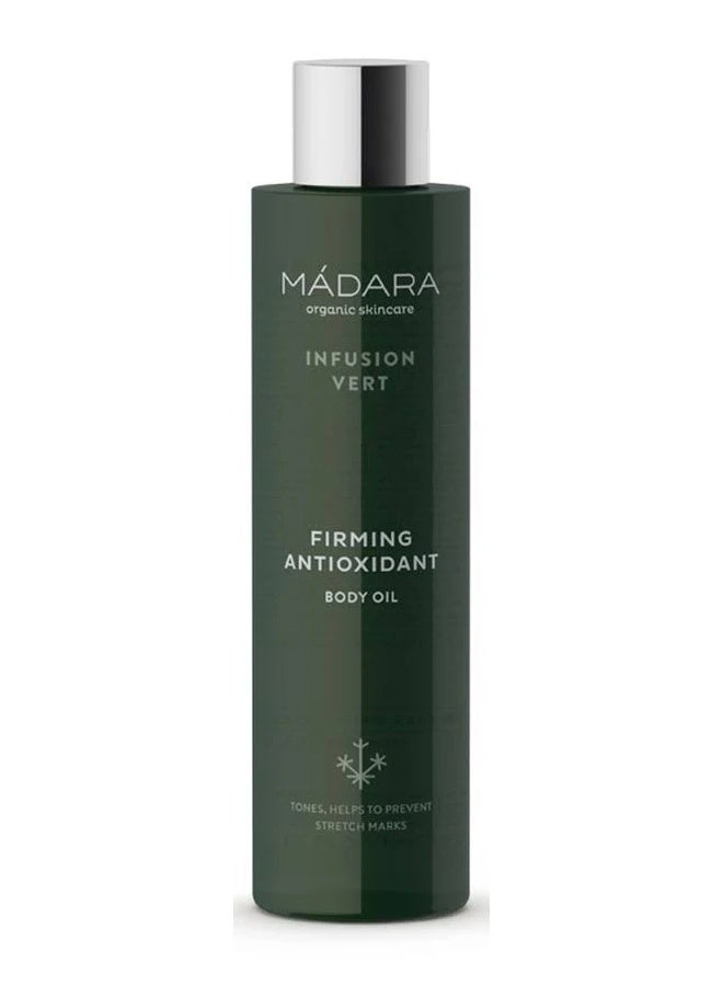 Mádara Infusion Vert Firming Antioxidant Body Oil 200ml - Image 1