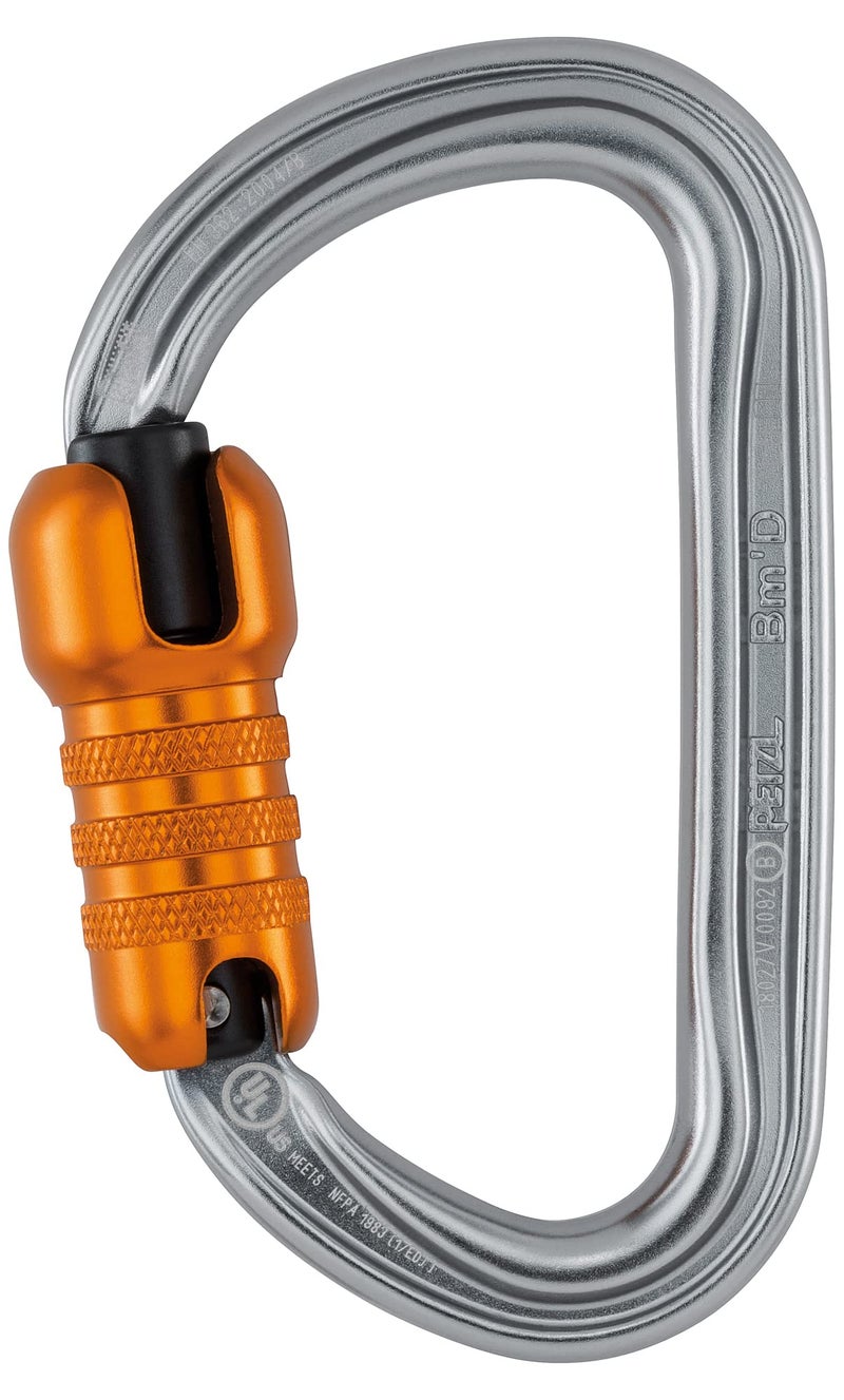 PETZL Unisex's Bm'D Carabiner, Grey, UNI - Image 1