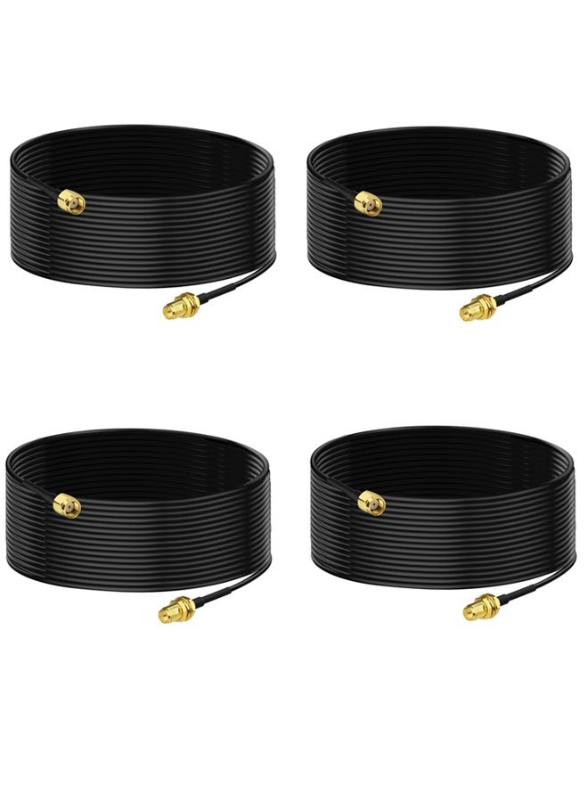 Taimi Pack of 4 antenna cable 3G for router 25m  - Image 1