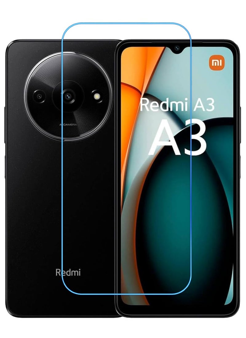 ACLIX Antistatic ESD Dustproof Premium Quality High Definition Clear Tempered Glass Screen Protector Designed For Xiaomi Redmi A3 - Image 1