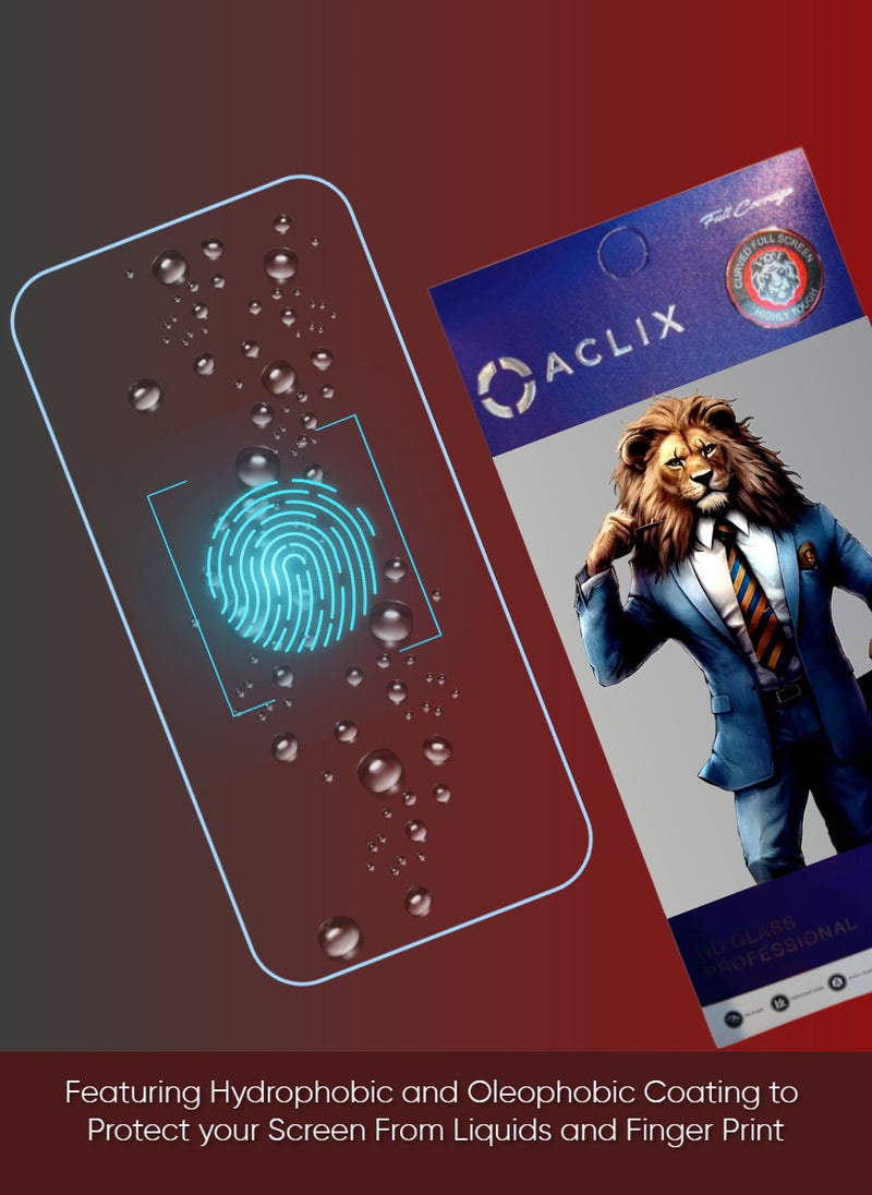 ACLIX Antistatic ESD Dustproof Premium Quality High Definition Clear Tempered Glass Screen Protector Designed For Xiaomi Redmi A3 - Image 3