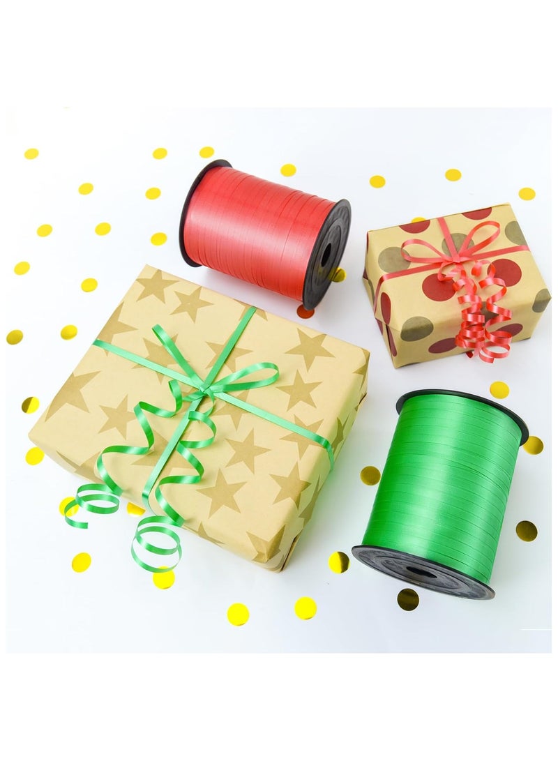 Home zone 500 Yard Pink Ribbon Curling Ribbon for Gift Wrapping, Balloons Party Festival Art Craft Décor, Florists, Weddings, Bows - Image 4