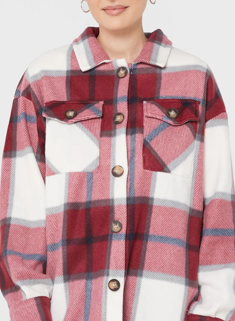 Ginger Checked Jacket