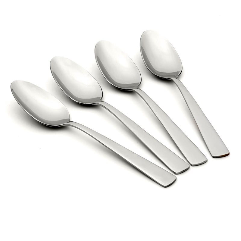 Oneida Everyday Flatware Nocha 4PK Dinner Spoons Set of 4 Silver