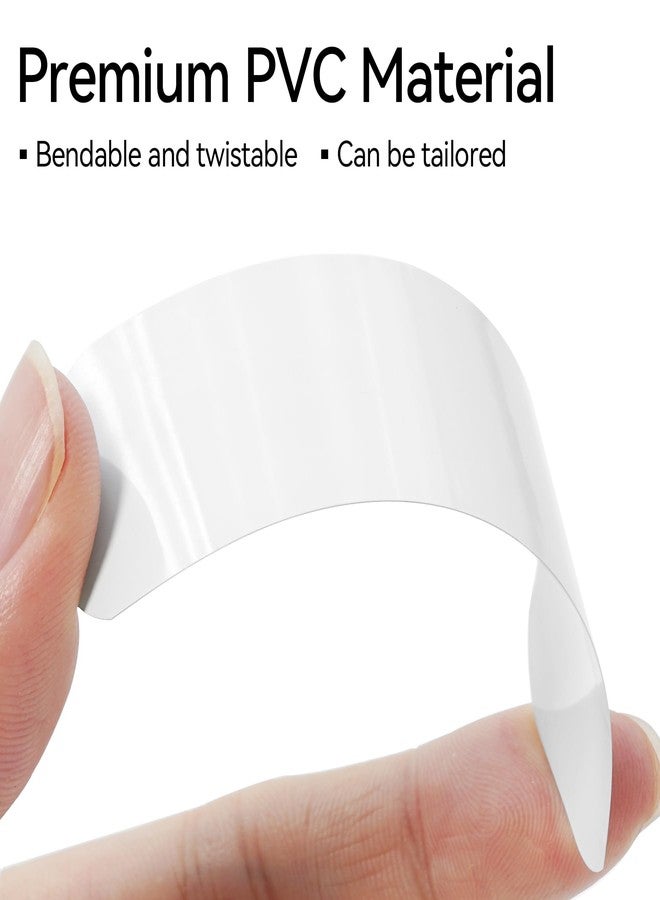 Philbinden 20 Pcs White Mini Horizontal Blind Repair Tabs-1 inch Horizontal Blinds Replacement Slat Blind Slat Repair Kit Blind Fixers for Repair Damaged Blinds Blades - Image 3