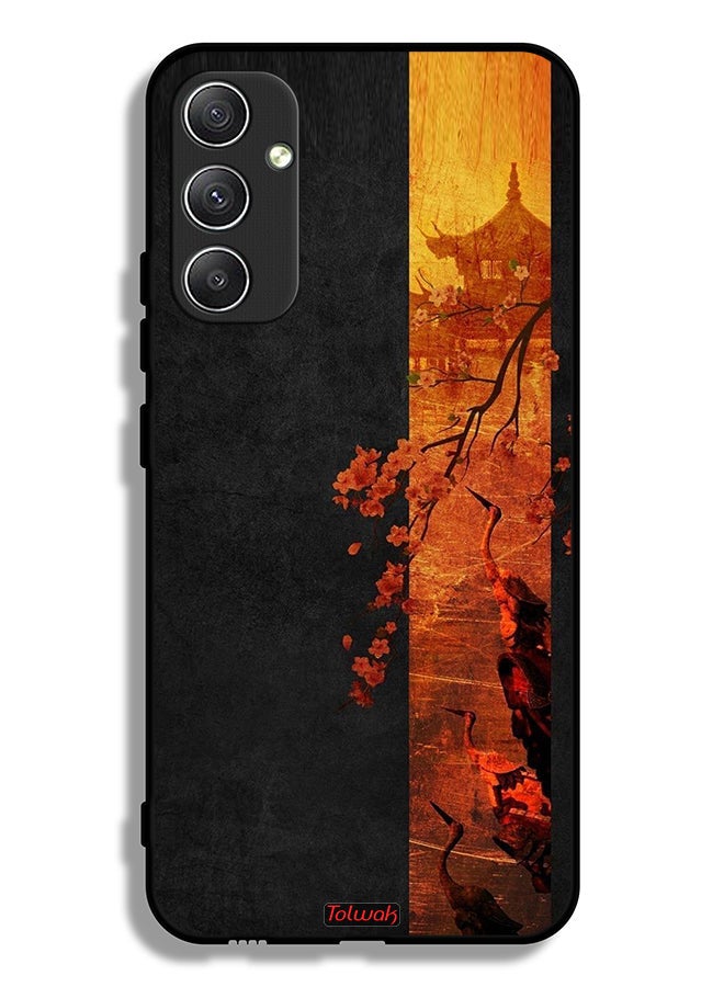Tolwak Samsung Galaxy A34 5G Protective Case Cover Autumn Colors Art - Image 1