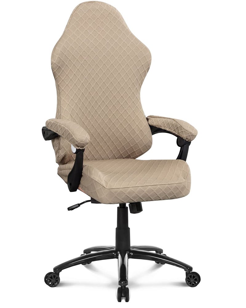 Deisy Dee No Chair فقط كرسي ألعاب يغطي أغطية ألعاب Placevesy Polyester لتكوين كرسي ألعاب السباق - Image 1