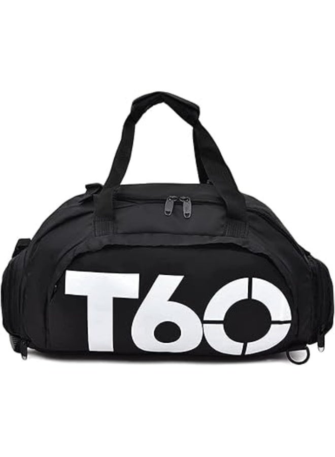 The T60 sports bag for men and women is waterproof, a versatile sports bag suitable as a travel bag, gym bag, . - Image 1