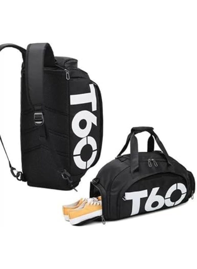 The T60 sports bag for men and women is waterproof, a versatile sports bag suitable as a travel bag, gym bag, . - Image 2