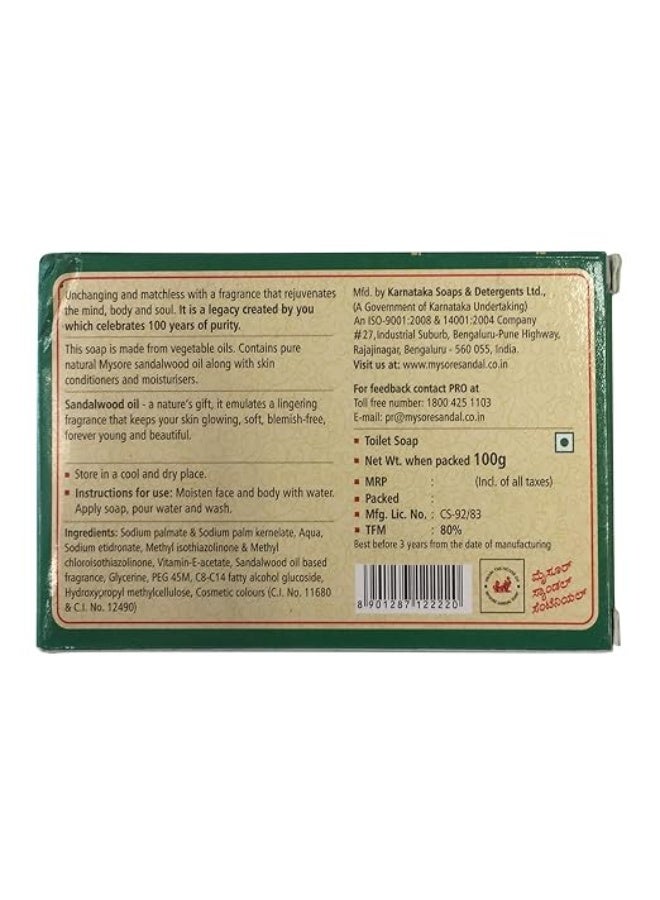 Mysore Sandal Centennial Soap, 100g - Image 3