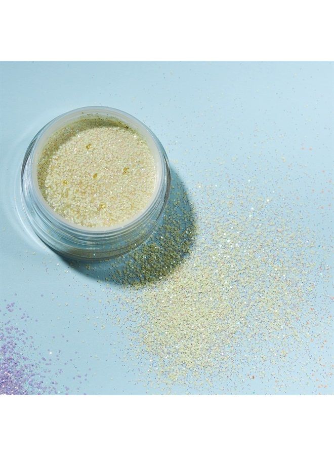 Moon Glitter Pastel Glitter Shakers by Moon Glitter – 100% Cosmetic Glitter for Face, Body, Nails, Hair and Lips - 0.10oz - Lemon - Image 3