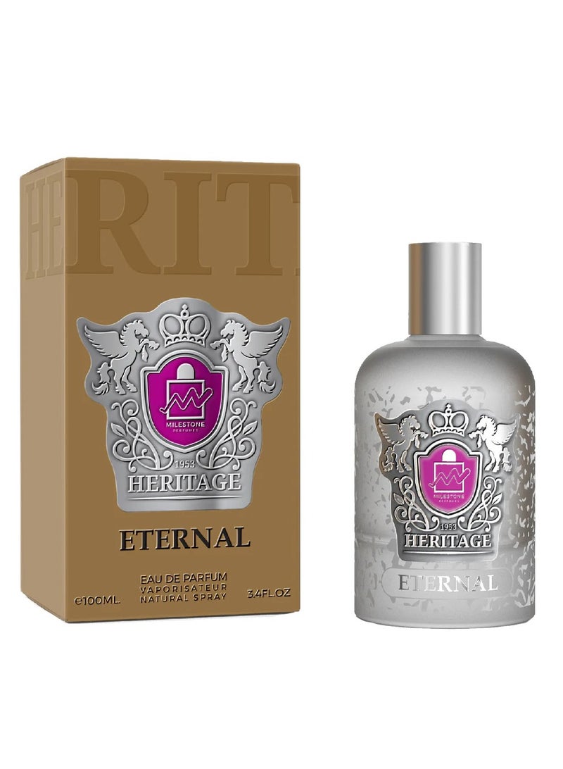 Milestone Heritage Eternal Eau De Parfum For Unisex - 100 ML - Image 1