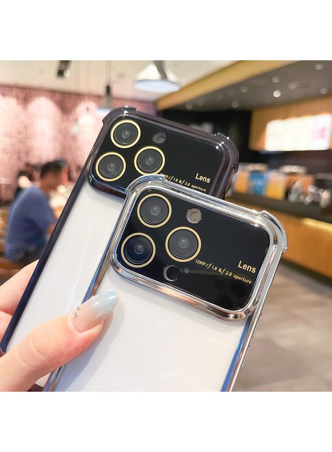 S-TOP Case For iPhone 13 Four-corner Shockproof TPU Phone Case with Lens Film - Image 3