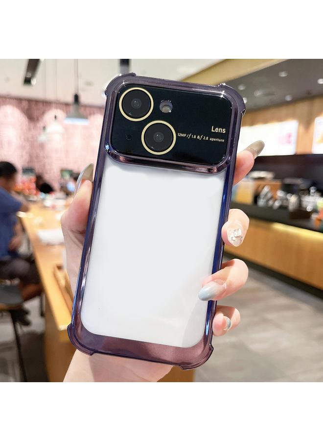 S-TOP Case For iPhone 13 Four-corner Shockproof TPU Phone Case with Lens Film - Image 1