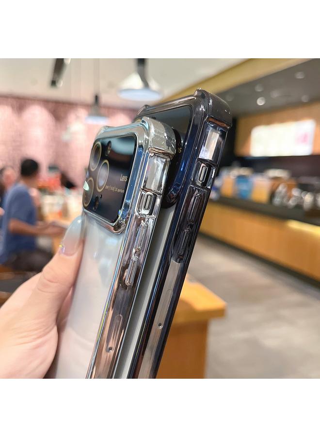 S-TOP Case For iPhone 13 Four-corner Shockproof TPU Phone Case with Lens Film - Image 5