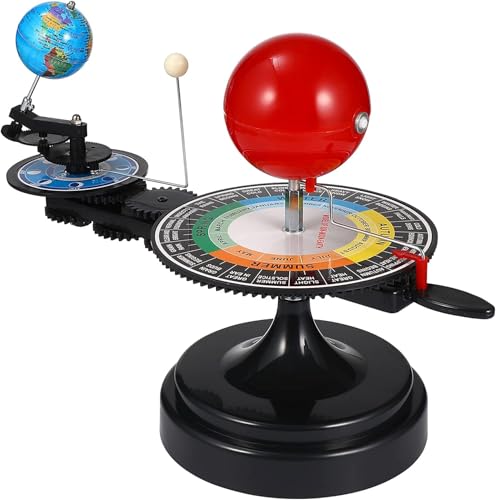 HAOXIN English Solar System Sun Earth Moon Orbital Model Educational Planetarium Project Kit for Science Astronomy Teaching Earth Moon Sun Rotation Model for Kids - Image 1