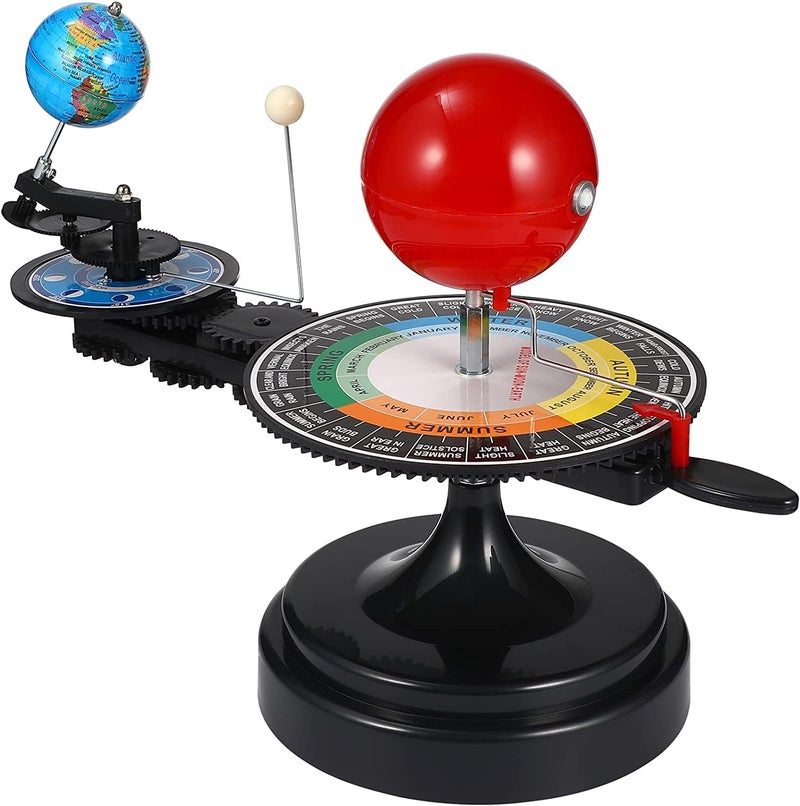 HAOXIN English Solar System Sun Earth Moon Orbital Model Educational Planetarium Project Kit for Science Astronomy Teaching Earth Moon Sun Rotation Model for Kids - Image 4