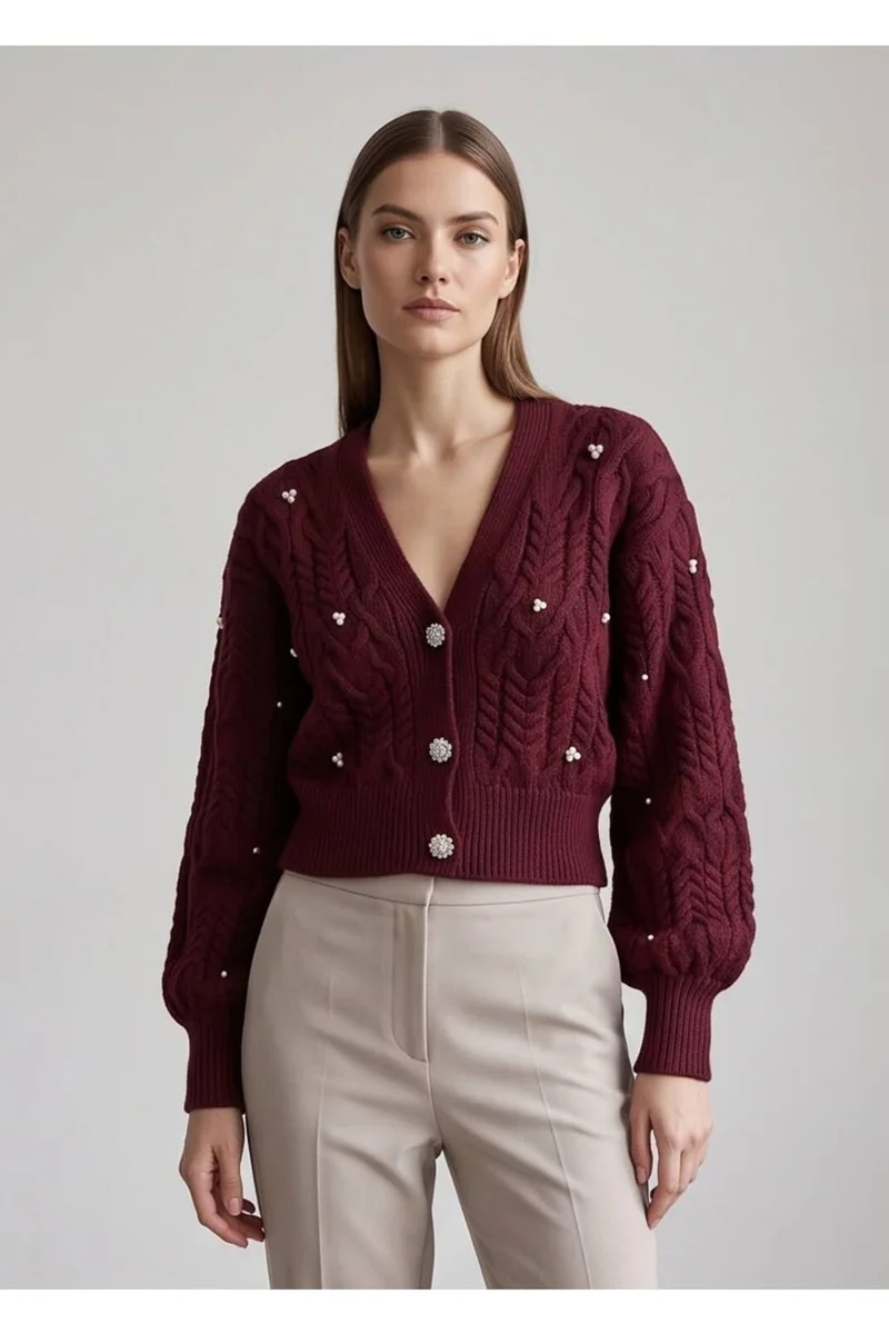 رايفان RYVAN Women's Knit Cardigan