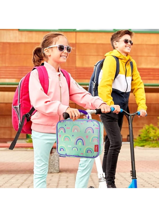 THERMOS STANDARD REUSABLE LUNCH BAG - RAINBOWS - Image 5