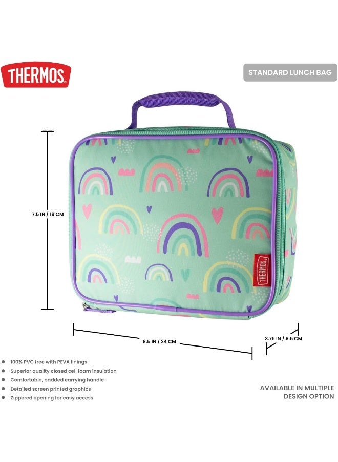 THERMOS STANDARD REUSABLE LUNCH BAG - RAINBOWS - Image 4